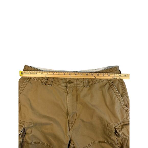 Polo Ralph Lauren Men’s Cargo Shorts – Khaki – Size 38 Utility Workwear Gorpcore - Picture 6 of 10